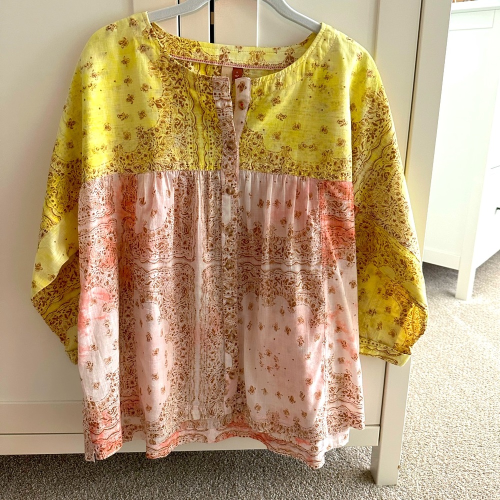 Pilcro Anthropologie Blouse